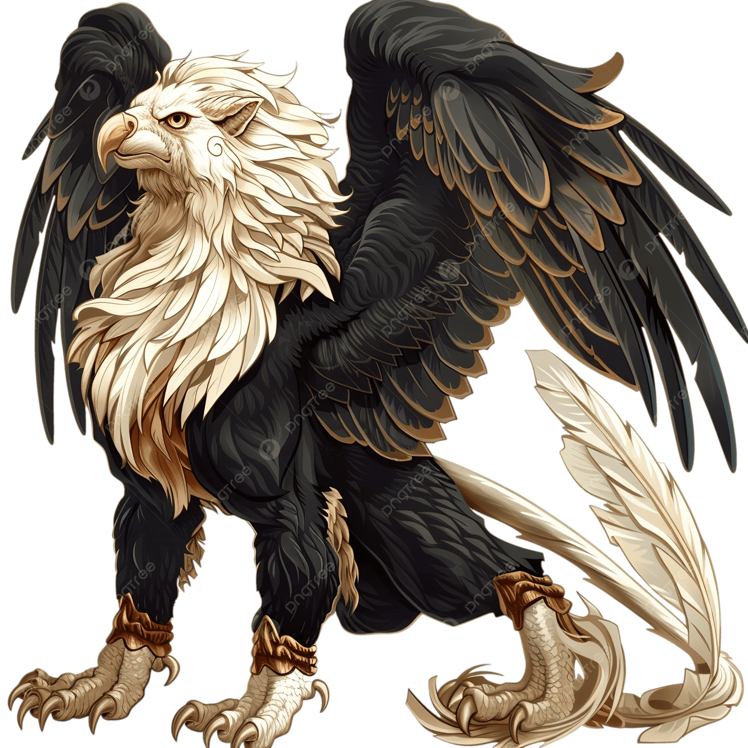 Pngtree Griffin Mythology Creature With Eagle Head Lion Png Image 15954643